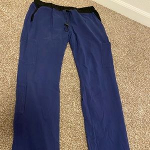 Navy blue helix benefit medical scrubs